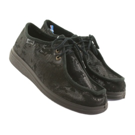 Befado women's shoes pu 871D008 black grey 4