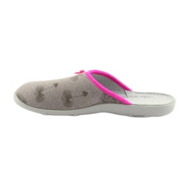 Befado 235d162 gray slippers pink grey 2