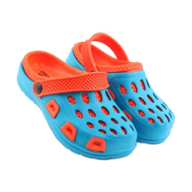 Aqua-speed slippers blue orange 4