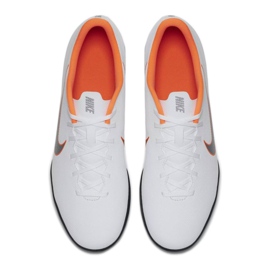 Nike Mercurial Vapor 12 Club Tf M AH7386-107 soccer shoes white white 1