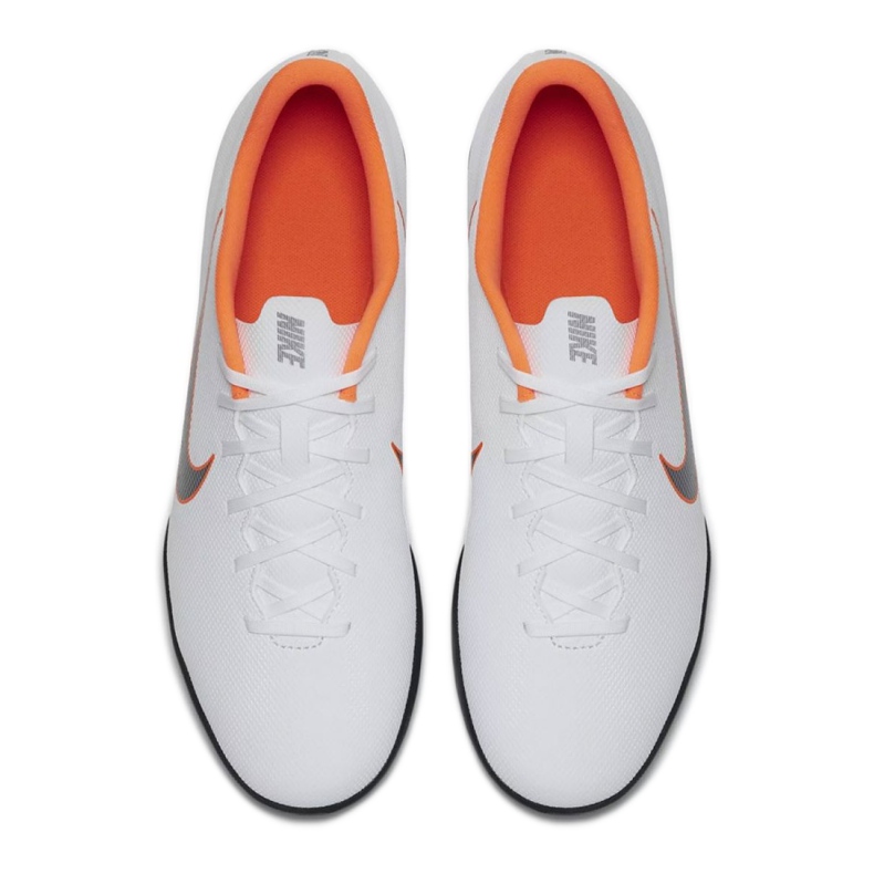 Nike Mercurial Vapor 12 Club Tf M AH7386-107 soccer shoes white white 1