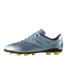 Adidas Messi 15.4 FxG Jr B26956 football boots blue blue 1