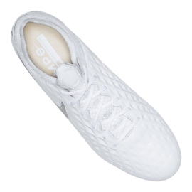 Nike Legend 8 Elite Fg M AT5293-100 football boots white white 2
