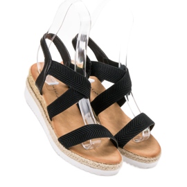 Anesia Paris Slip-on Sandals On The Platform black 1