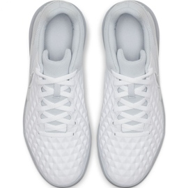 Indoor shoes Nike Tiempo Legend 8 Club Ic Jr AT5882-100 white white 1