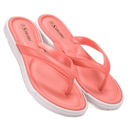 Seastar Rubber flip-flops pink 1