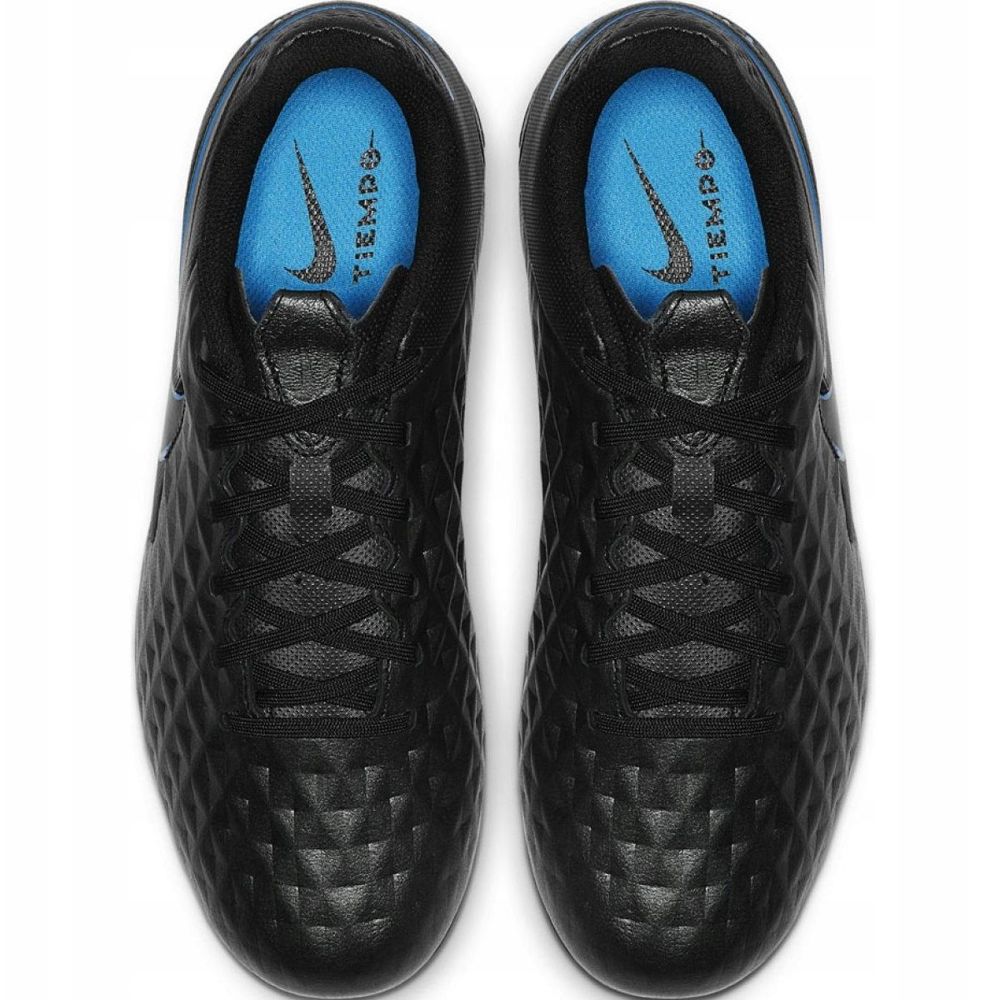 Nike Tiempo Legend Academy FG MG Jr AT5732 004 football shoes black black