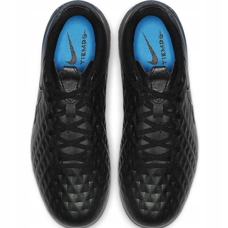 Nike Tiempo Legend 8 Academy FG / MG Jr AT5732 004 football shoes black black 1
