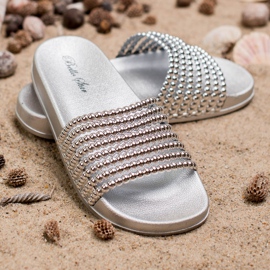 Bello Star Women's rubber slippers grey 2 Bello Star Women's rubber slippers grey 2