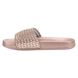 Bello Star Women's rubber slippers pink 1