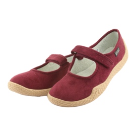 Dr.ORTO Befado women's shoes pu-young pu 197D003 burgundy red 4