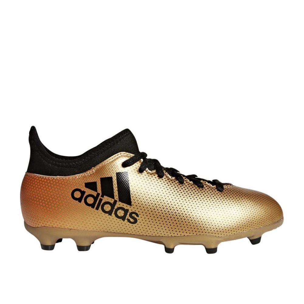 Adidas X 17.3 FG JR football shoes - White/Gold