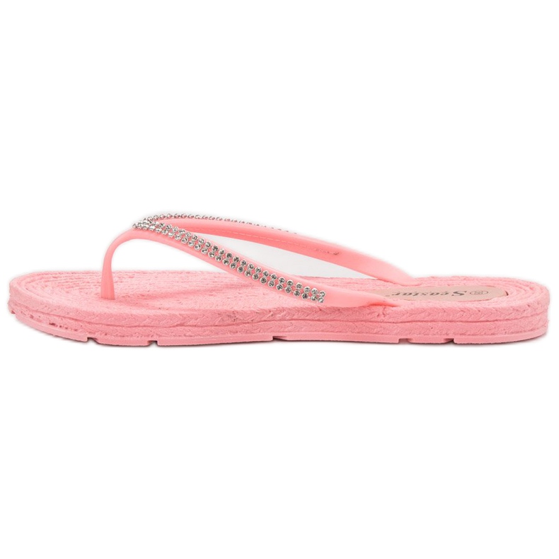 Seastar Flip-flops With Cubic Zirconia pink 1
