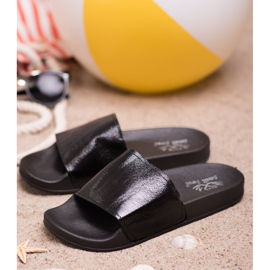 Small Swan Casual Women's Slippers black 2