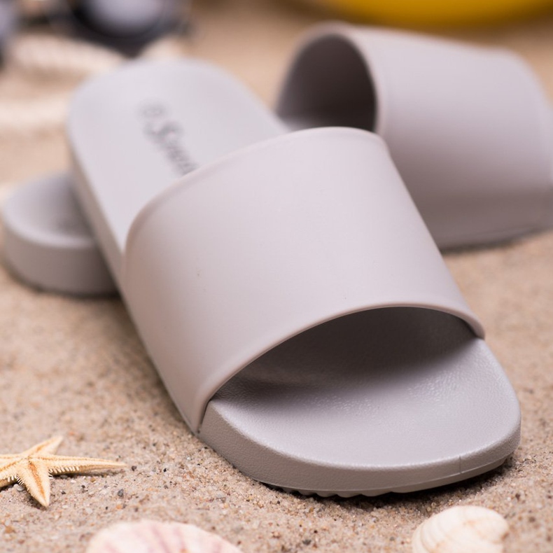 Seastar Gray Slippers grey 1