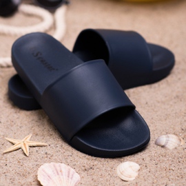 Seastar Navy blue slippers 1