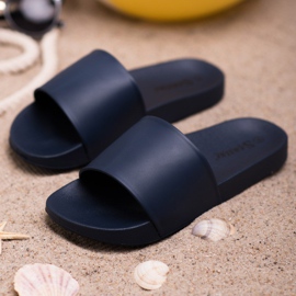 Seastar Navy blue slippers 2