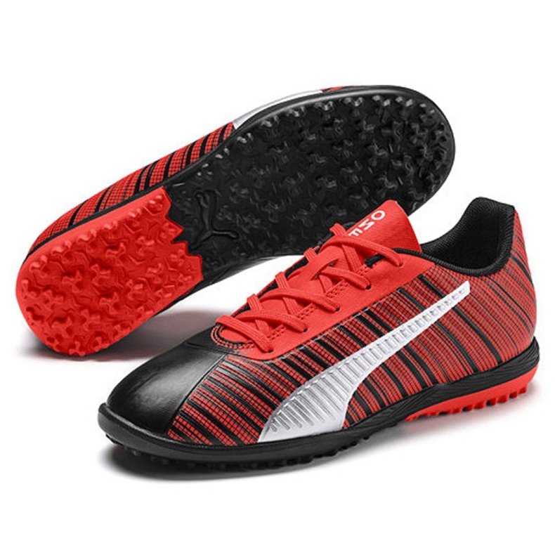 Puma One 5.4 Tt Jr 105662 01 football boots multicolored red 2