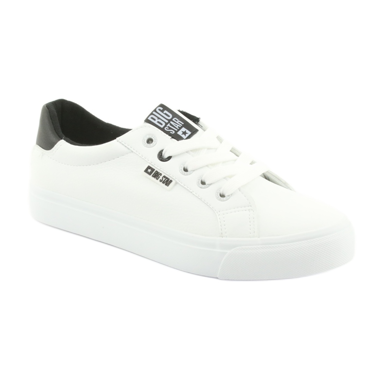White sneakers BIG STAR 274312 black 1 White sneakers BIG STAR 274312 black 1