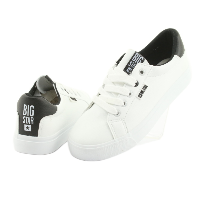 White sneakers BIG STAR 274312 black 3 White sneakers BIG STAR 274312 black 3