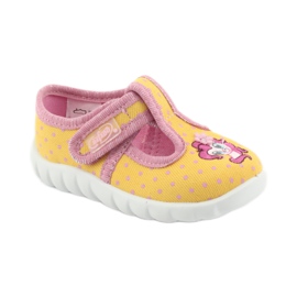 Befado children's shoes 535P001 yellow 1