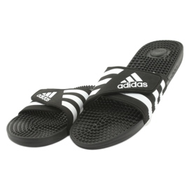 Adidas Adissage M F35580 Velcro flip-flops white black 2