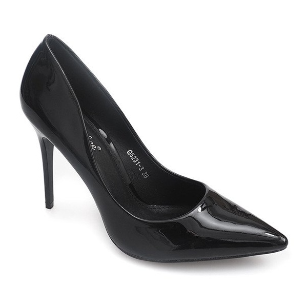 Lacquered pins 6231 Black 1
