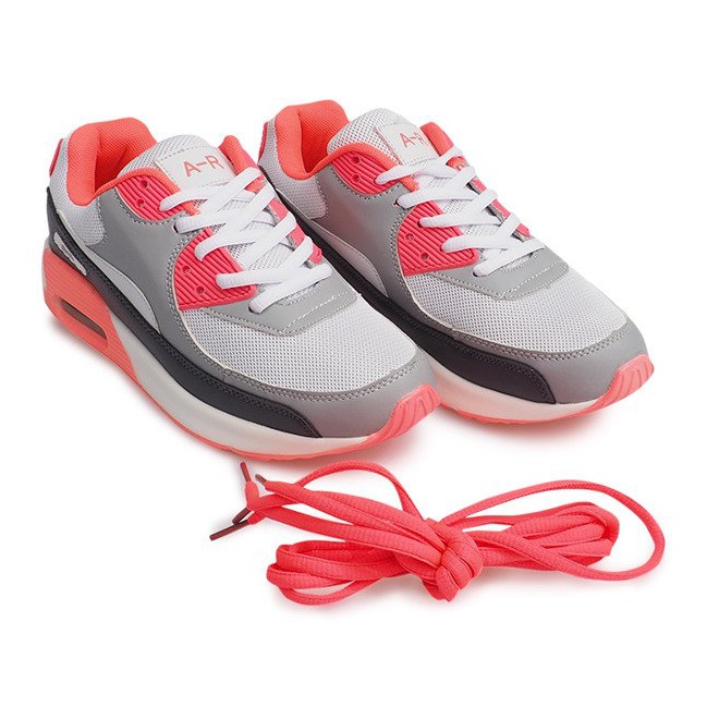 Sports sneakers B306A-38 White black grey multicolored 1