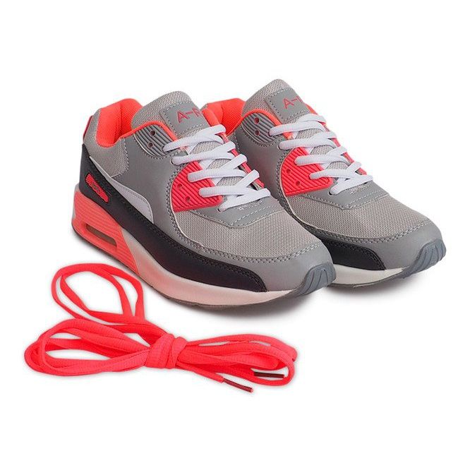 Sports sneakers Neon B306A-1 grey multicolored 2