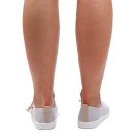 VT79-3 Silver Lace-Up Sneakers grey 1 VT79-3 Silver Lace-Up Sneakers grey 1