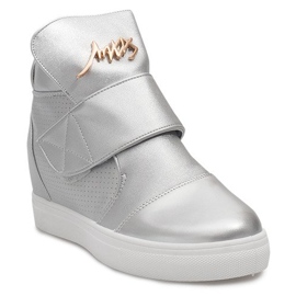 High-top Sneakers 5322 Silver grey 1