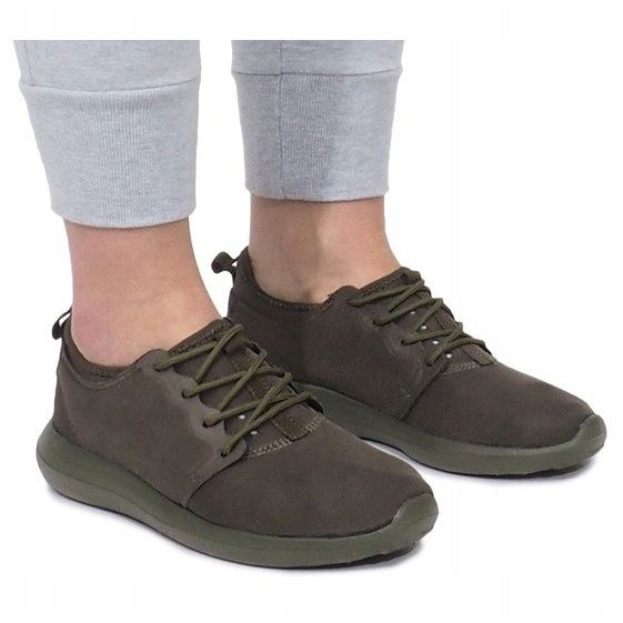 Sport running shoes F368-4 Green 2