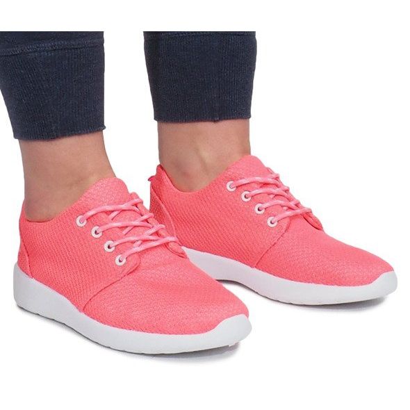 Pink sports sneakers 1
