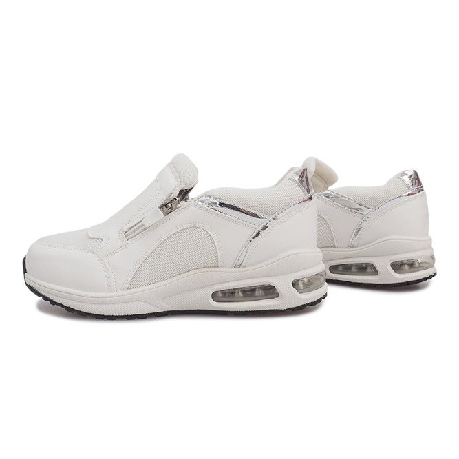 White sports sneakers Nicoline 1