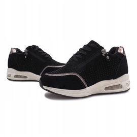 Black sports sneakers from Rebecca 1