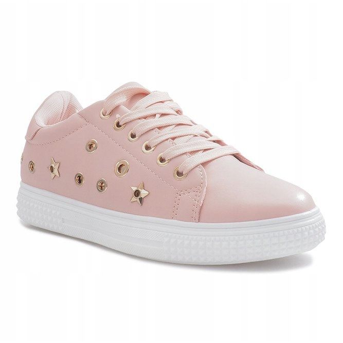 Pink sneakers stars Toulouse 2
