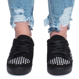 Black sneakers from Angers stars 1