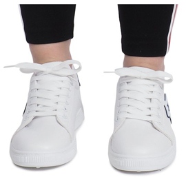 Stoke white star sneakers 1