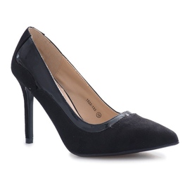 Black classic high heels Montr 1