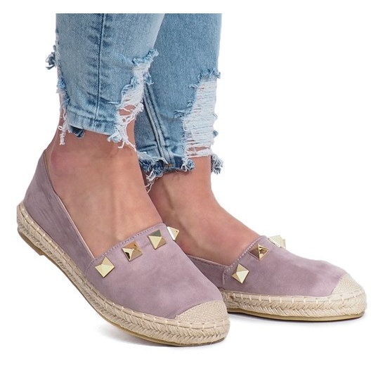 Gold Sun purple espadrilles violet 1