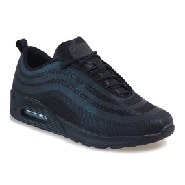 Black men's sports shoes V0270-2 1