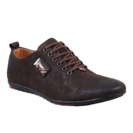 Brown men's shoes WF932-3 1