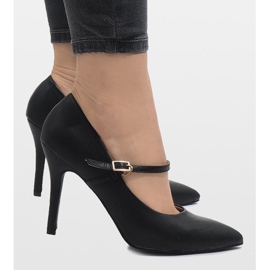 Black classic high heels Montr 2