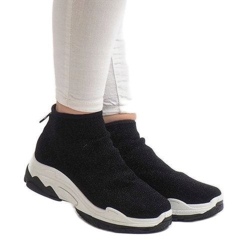 Black sports sneakers A88-22 2