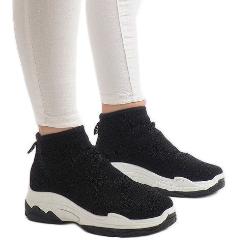 Black sports sneakers A88-22 1