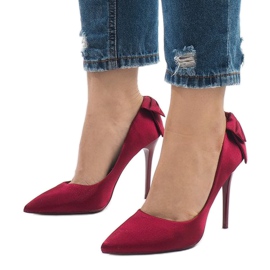 Classic red bow pins LB-336 1