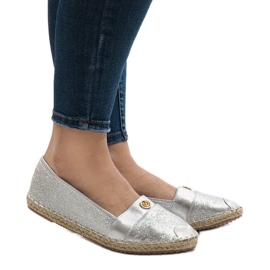 GFXWFD2 silver espadrilles grey 1