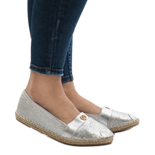 GFXWFD2 silver espadrilles grey 1
