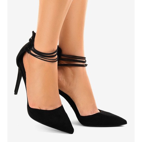 Black pumps on a pin 6941-P 2