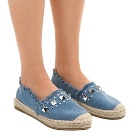 Blue jeans espadrilles A608 1